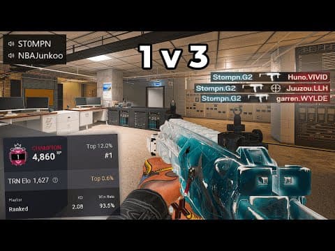 Stompn Is Already The Best Siege X Player (insane Clips)