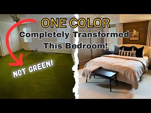 From Shrek Shack To Dream Bedroom (budget Makeover)!