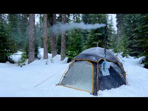 Hot Tent Camping With A Heat Reflective Tent