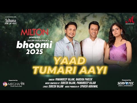 Yaad Tumari Aayi | Salim Sulaiman | Pawandeep Rajan | Hansika Pareek | Suresh Rajan | Bhoomi 2025