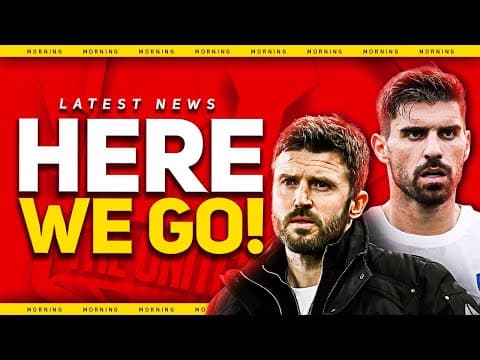 Carrick Deal Done! Neves Bid? Man Utd Transfer News