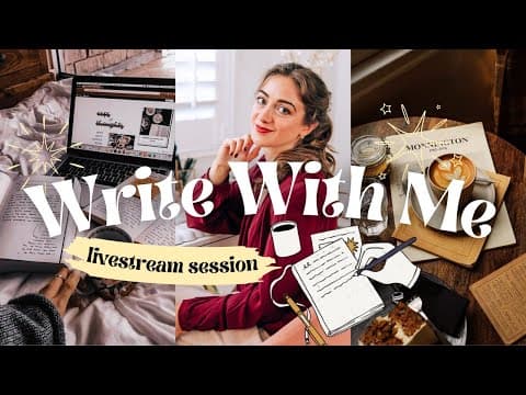Let's Write Together ✨✍🏼 Deep Focus Livestream