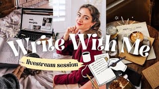 Let's Write Together ✨✍🏼 Deep Focus Livestream