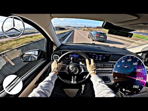 Mercedes V-class V220d W447 Top Speed Drive On German Autobahn 🏎