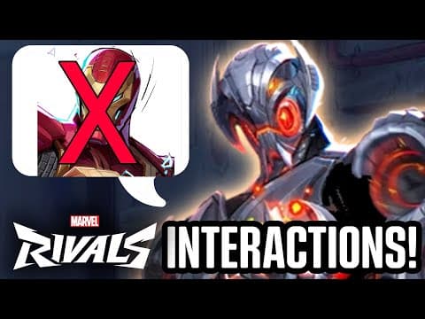 Ultron Interactions And Voice Lines In Marvel Rivals Are Chilling!