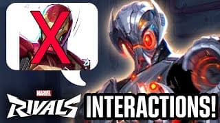 Ultron Interactions And Voice Lines In Marvel Rivals Are Chilling!