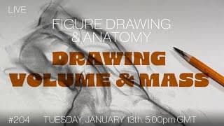 Drawing Volume & Mass In Figure Drawing  #204