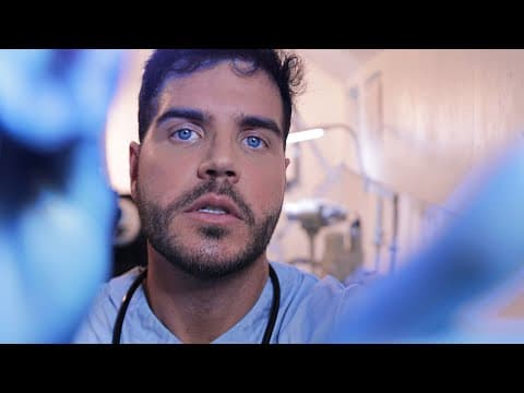 Asmr Doctor Examines Your Injury (light, Vitals, Ears, Eyes, Scalp, Face)
