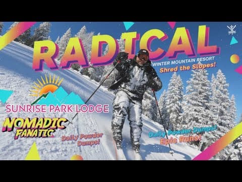 Snow Skiing At 11,700 Feet ~ Accidental Expert Black Diamond Downhill