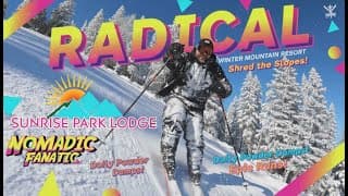 Snow Skiing At 11,700 Feet ~ Accidental Expert Black Diamond Downhill