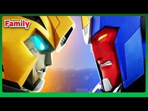 Breakdown Needs Bumblebee’s Help | Transformers EarthSpark | Netflix Family