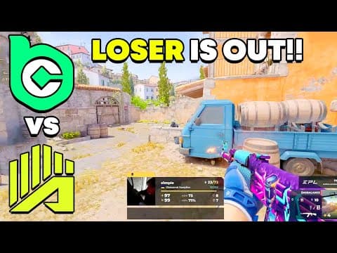 Loser Is Out!! - Bc.game Vs Amkal - Highlights - European Pro League Series 2 | Cs2