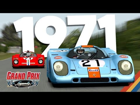 1971 World Sportscars For Grand Prix Legends - Review