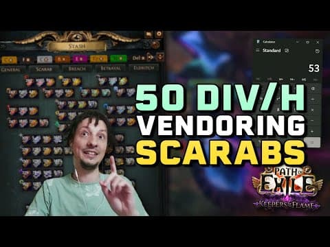 I Bought A Lot Of Scarabs And Vendored Them For Profit - Poe #962