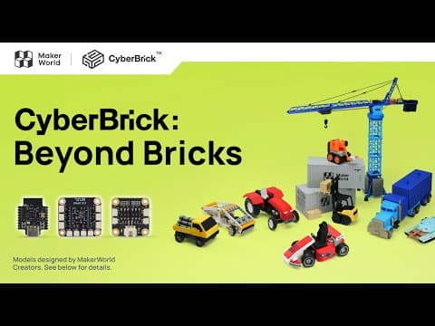 Cyberbrick: Build Smarter. Code Freer. Share Globally.