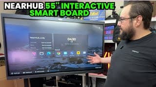 Assembling The Nearhub S Pro – The Ultimate Smart Whiteboard For 2025!