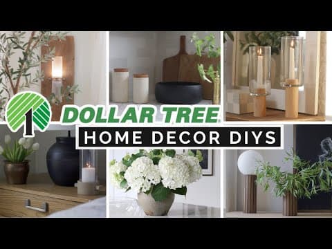 Top 20 Diy Dollar Tree Home Decor Projects | High End, Easy & Not Cheesy