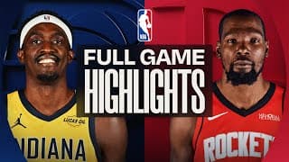 Pacers At Rockets | Full Game Highlights | December 29, 2025