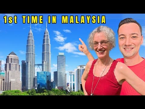 My Mom's 1st Arrival In Kuala Lumpur, Malaysia 🇲🇾 (not As Expected)