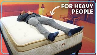 Best Mattress For Heavy People | Top 5 Supportive Beds! (2025)