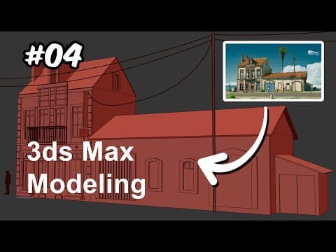 3dsmax Modeling Workflow - Part 04