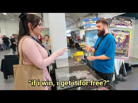 Big Pokémon Deal Decided By Rock Paper Scissors | Vendor Pov At London Card Show