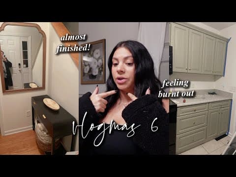 Making More House Progress & The Burnout Is Starting To Catch Up To Me // Vlogmas 6