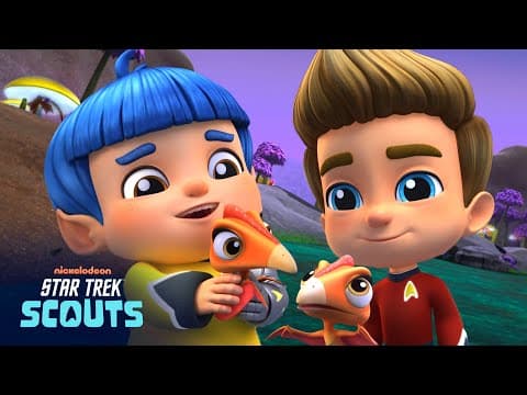 Holodeck Rescues #3 | Star Trek Scouts Stop A Mudslide & Save Dinosaurs! 🦖 | Star Trek: Scouts