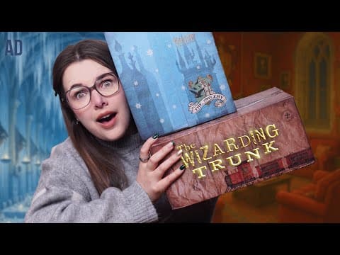 The Wizarding Trunk Bumper Unboxing 🚂 | Year One & Wizarding Winter