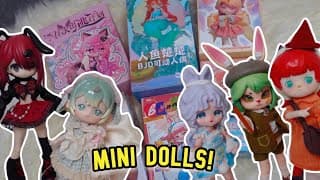 Mystery Doll Unboxing! 6 Blind Box Bjd Dolls From Kikagoods