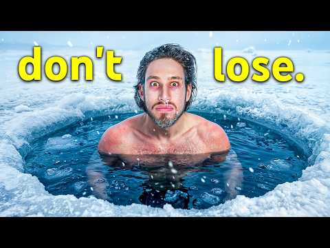 Whoever Loses Jumps In Freezing Ice Water