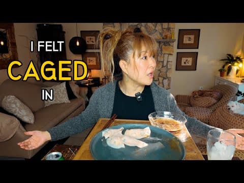 Breaking Out Of My Cage.. My Journey To Freedom 🕊️ Storytime | Dumpling Recipe (두부만두)