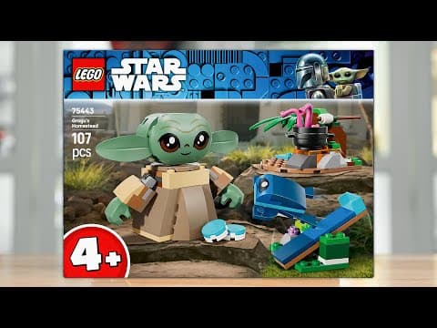 The Best Lego Star Wars Set For Anyone Born After 2020 - 75443 Grogu's Homestead Review! (2026)