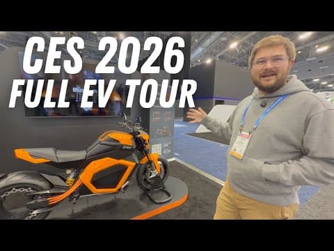 Ces 2026! Full Tour Of Ev & Charging Advancements