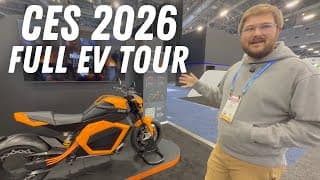 Ces 2026! Full Tour Of Ev & Charging Advancements