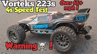 How Fast Is The New Arrma Vorteks 223s On 4s?
