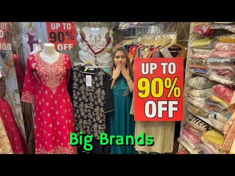 Cheapest Export Surplus | W Biba Aureila 100% Original | Kurti & Skd | WHOLESALE From Big Warehouse