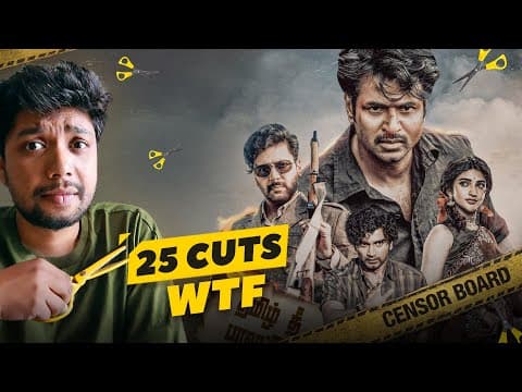Censor Board Gave 25 Cuts For This Controversial Tamil Film🤯 Parasakthi Review | Sivakarthikeyan