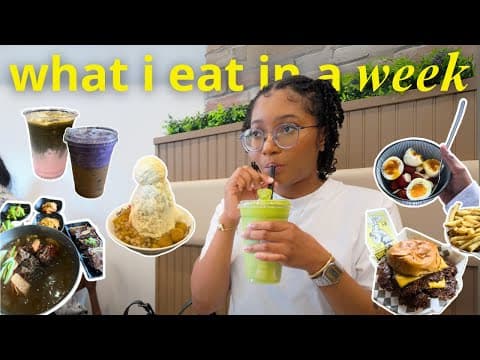What I Eat In A Week Living In Atlanta