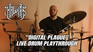 Justin Gogan - Kallias - Digital Plague Drum Play-through (feat. Ian Wayne Of Soreption)
