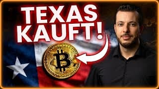 Texas Kauft Den Dip! 🤯 Erster Us-bundesstaat Startet Btc-reserve!