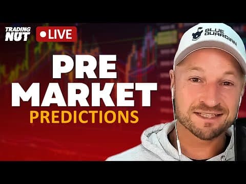 🔴live Weekly Gold, Nas100, Us30, Us500, Forex  Pre-market Analysis 📱