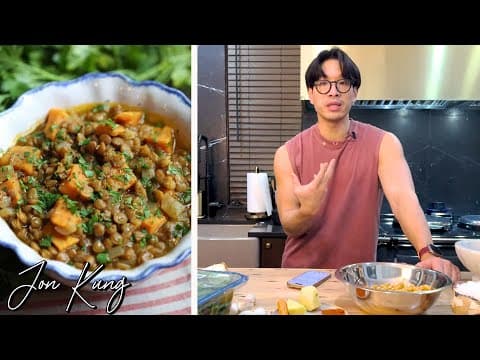 Eating 200g Protein Without Meat? I Tried It For A Day | Jon Kung