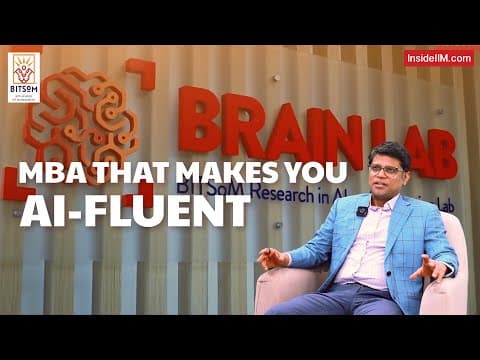 This Mba College Saw The Ai Shift Before Everyone Else