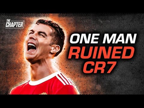 Did Manchester United Destroy Cristiano Ronaldo?
