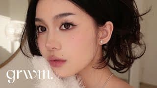 Chic Soft Glam Everyday Makeup 🦢 #grwm