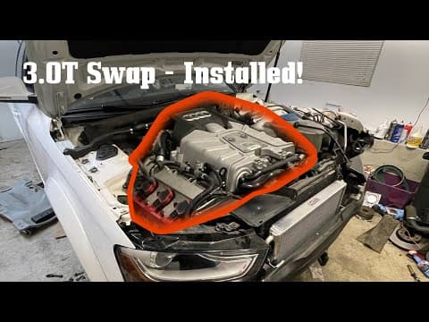 My Allroad Gets A 3.0t And A 6 Speed Manual!