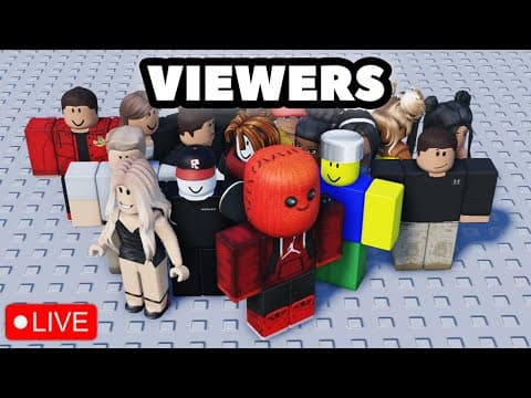 Roblox Games With Viewers | Roblox Live