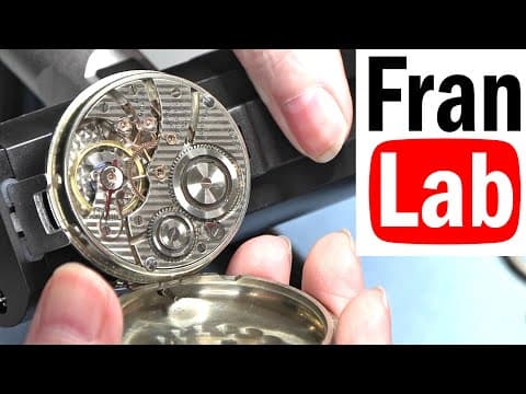 1927 Illinois Pocket Watch Vs. Timegrapher