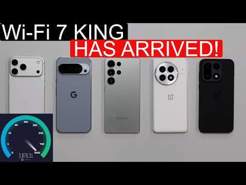 Wifi 7 Speed Battle: 1 Winner, 4 Losers